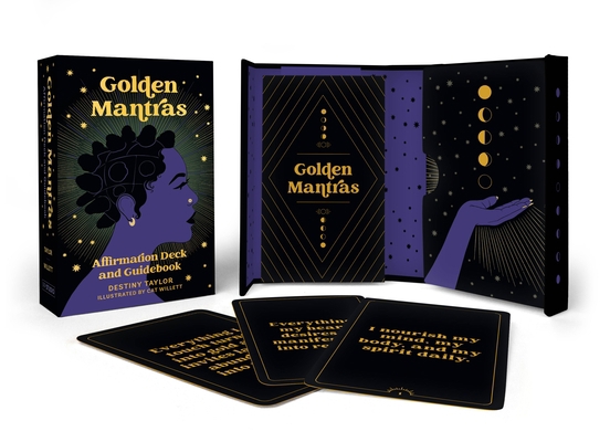 Golden Mantras: Affirmation Deck and Guidebook 0762482605 Book Cover
