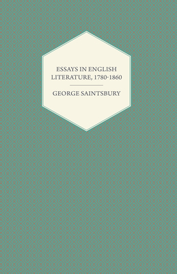 Essays in English Literature, 1780-1860 1408672928 Book Cover