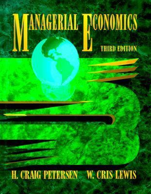 Managerial Economics 0023947624 Book Cover