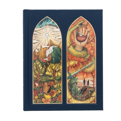 CSB Notetaking Bible, Stained Glass Edition, Sa... 1087762480 Book Cover