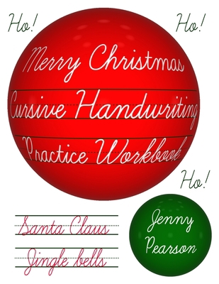 Merry Christmas Cursive Handwriting Practice Wo... 194169165X Book Cover