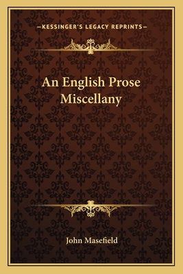 An English Prose Miscellany 1163614874 Book Cover