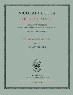 Nicolai de Cusa Opera omnia / Nicolai de Cusa O... [Latin] 3787303073 Book Cover