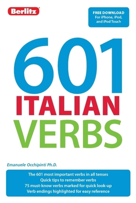 Berlitz 601 Italian Verbs 981268817X Book Cover