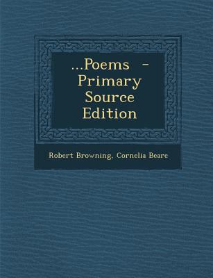 ...Poems - Primary Source Edition 1295336367 Book Cover