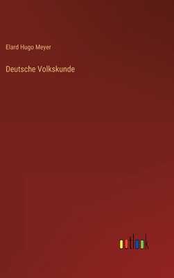 Deutsche Volkskunde [German] 3368490257 Book Cover
