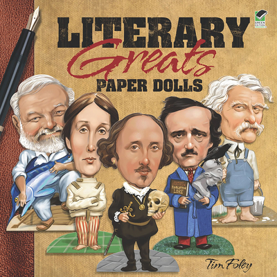 Literary Greats Paper Dolls 0486481174 Book Cover