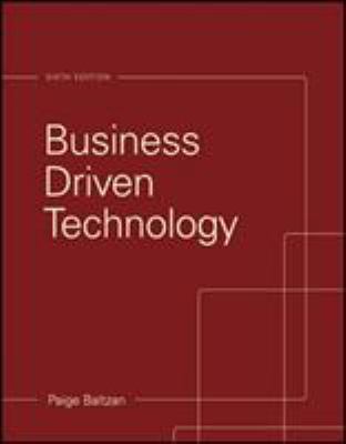 Business-Driven Technology 1259254267 Book Cover