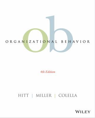Organizational Behavior 1118809068 Book Cover