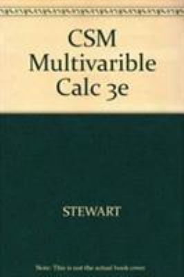 CSM Multivarible Calc 3e 053441012X Book Cover
