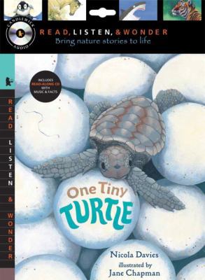 One Tiny Turtle with Audio, Peggable: Read, Lis... 0763641936 Book Cover