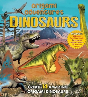 Origami Adventures: Dinosaurs 1607107627 Book Cover