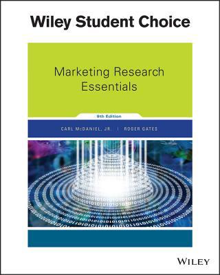 Marketing Research Essentials 1119355303 Book Cover