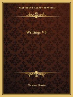 Writings V5 1162717904 Book Cover