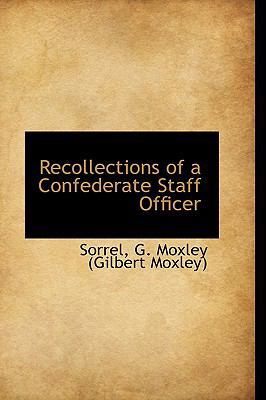 Recollections of a Confederate Staff Officer 1110328079 Book Cover