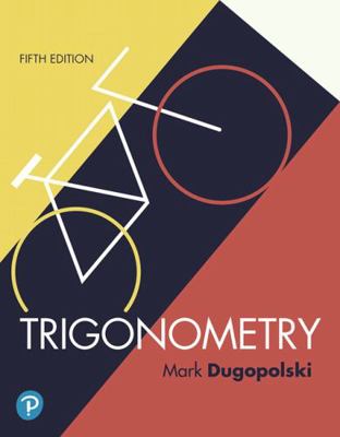 Trigonometry 0135207533 Book Cover