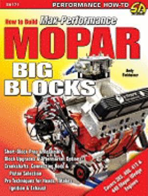 How to Build Max-Performance MOPAR Big-Blocks 1934709034 Book Cover