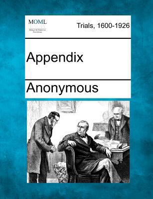 Appendix 127507362X Book Cover