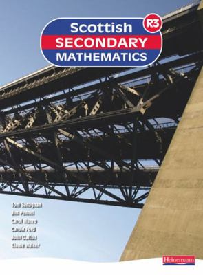 Scottish Secondary Mathematics Red 3 Student Book 0435040561 Book Cover