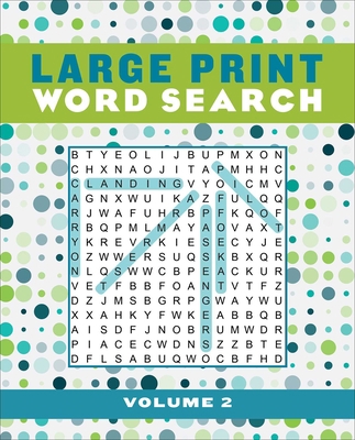 Large Print Word Search Volume 2 [Large Print] 1645172635 Book Cover