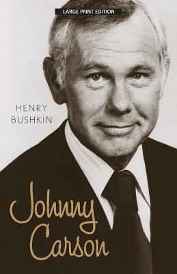 Johnny Carson [Large Print] 1594137676 Book Cover