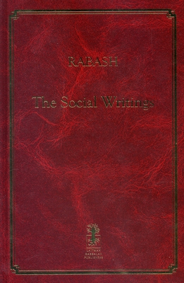 Rabash--The Social Writings 1897448511 Book Cover
