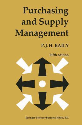 Purchasing and Supply Management 0412289407 Book Cover