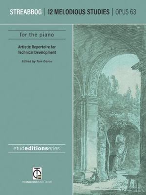 Paperback 12 Melodious Pieces : 19th-Century Standard Repertoire for the Aspiring Student Book