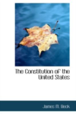 The Constitution of the United States 0554371995 Book Cover