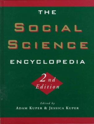 The Social Science Encyclopedia 0415108292 Book Cover