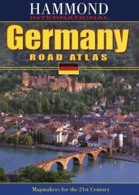 Hammond International Germany Atlas 0843715545 Book Cover