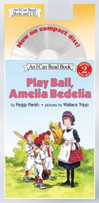 Play Ball, Amelia Bedelia Book and CD [With CD] 0060741082 Book Cover