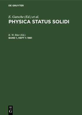 1961 [German] 3112495519 Book Cover