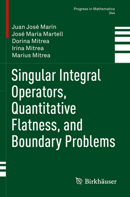 Singular Integral Operators, Quantitative Flatn... 3031082362 Book Cover