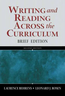 Writing and Reading Across the Curriculum 0321395816 Book Cover