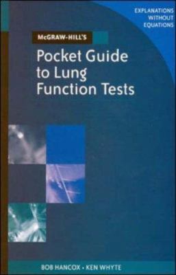 Pocket Guide to Lung Function Tests 0074709798 Book Cover