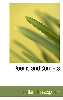 Poems and Sonnets 1117667529 Book Cover
