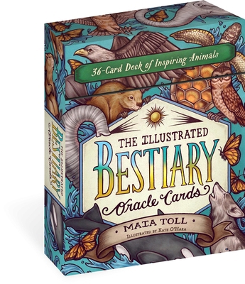 The Illustrated Bestiary Oracle Cards: 36-Card ... 1635864860 Book Cover