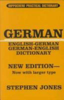 German: English-German, German-English [Large Print] 0781803551 Book Cover