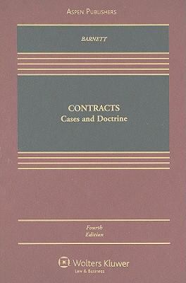 Contracts: Cases and Doctrine 0735563462 Book Cover