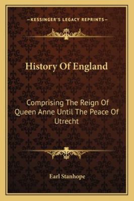 History Of England: Comprising The Reign Of Que... 1163309206 Book Cover