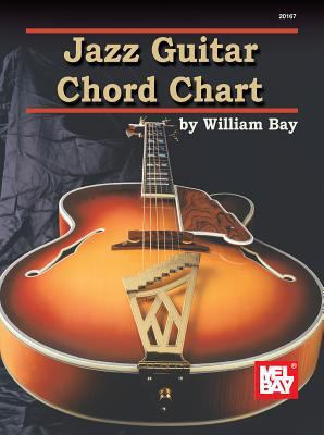 Mel Bay's Jazz Guitar Chord Chart 0786667109 Book Cover