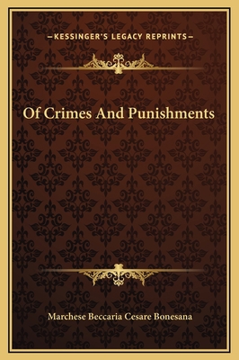 Of Crimes And Punishments 1169220045 Book Cover