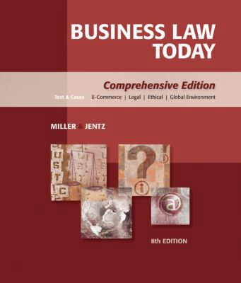 Business Law Today: Comprehensive 0324595743 Book Cover