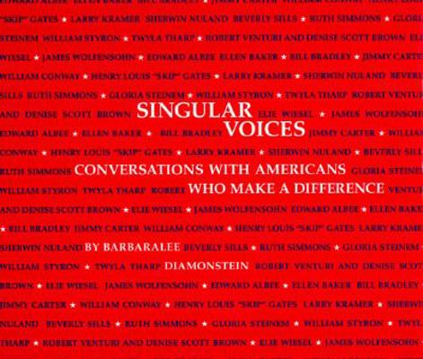Singular Voices: Conversations with Americans W... 0810926989 Book Cover