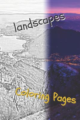Landscape Coloring Pages: Beautiful Landscapes ... 109061649X Book Cover