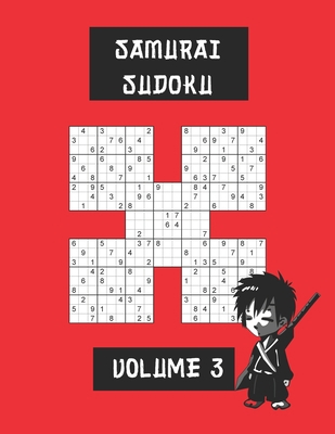 Samurai Sudoku Volume 3: Third Book of 100x5 Su... B08C43MFN9 Book Cover