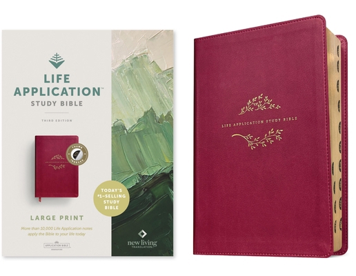 NLT Life Application Study Bible, Third Edition... [Large Print] 1496446852 Book Cover