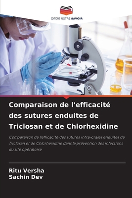 Comparaison de l'efficacité des sutures enduite... [French] 6208333334 Book Cover