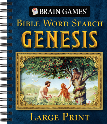 Brain Games - Bible Word Search Genesis - Large... B0FT7KRJCR Book Cover